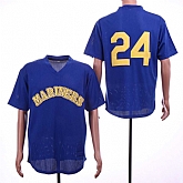 Mariners 24 Ken Griffey Jr. Blue Mesh Throwback Jersey Dzhi,baseball caps,new era cap wholesale,wholesale hats